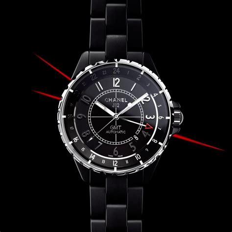 chanel j12 gmt matte black price|Chanel j12 gmt watch.